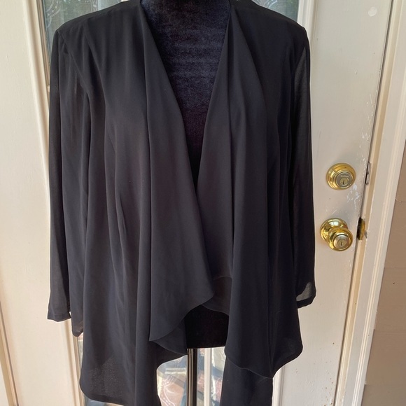 Calvin Klein Jackets & Blazers - Calvin Klein Elegant Black Garment 2X